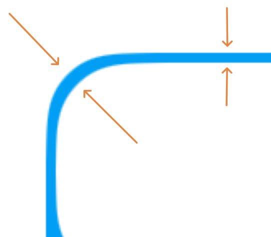makseemoff's tweet photo. Design tip #1
One common UI mistake is using the wrong outer radius.

If a card has an inner radius and padding, the outer radius should not be the same as the inner one.

The correct formula is:
outer radius = inner radius + padding

This makes the shape look visually and physically correct.