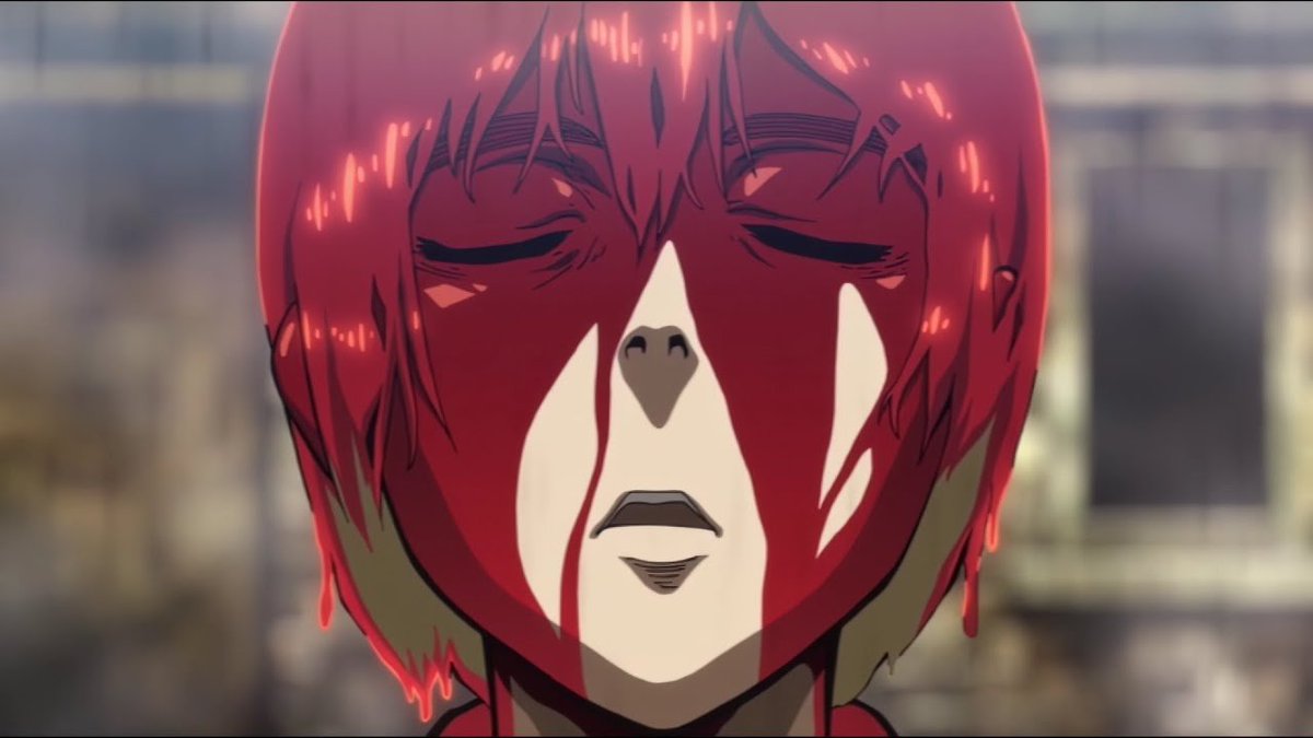 mikasaskiss's tweet photo. seeing armin doused in blood feels so forbidden. at the start of the show, it would be hard to imagine ever seeing armin like this because he carries such a gentle and innocent presence, making for such an unsettling contrast when he is seen like this + https://t.co/68UTlbtRDS