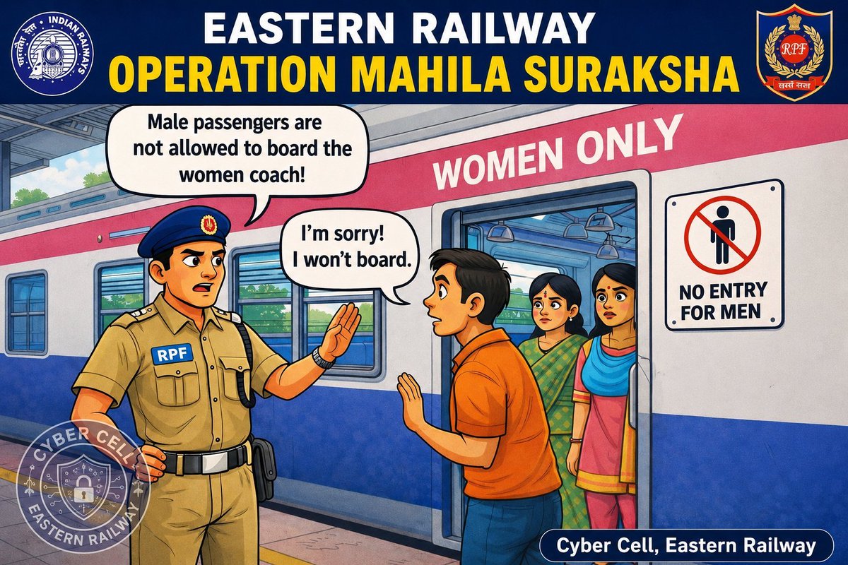 RPF Eastern Railway tweet media