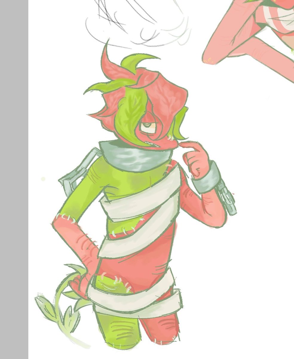 Circ0s's tweet photo. Been way too drained to finish drawings💔

#dandysworld #sprout #berrybeast https://t.co/6BvjU7RwL9