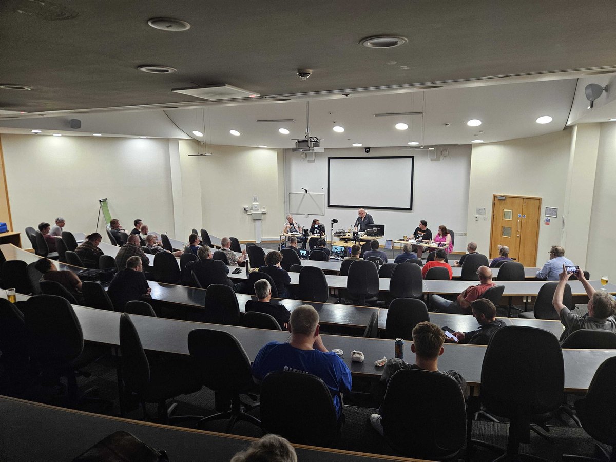 Chaosium_Inc's tweet photo. Panels and games on a busy Saturday at Chaosium Con UK 🇬🇧. https://t.co/X4tIWDvpNd