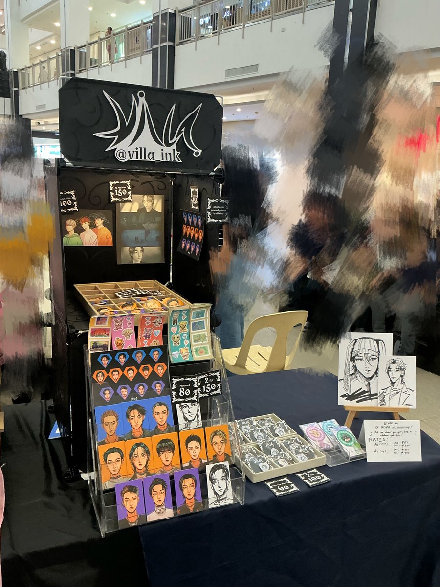 villa_ink's tweet photo. My first svt art booth with @seventeen_ACEs!
Also doing on the spot ink commissions! Some picks are already sold out (I understocked)
#ST11LLwithSVT https://t.co/EFSpLesd72
