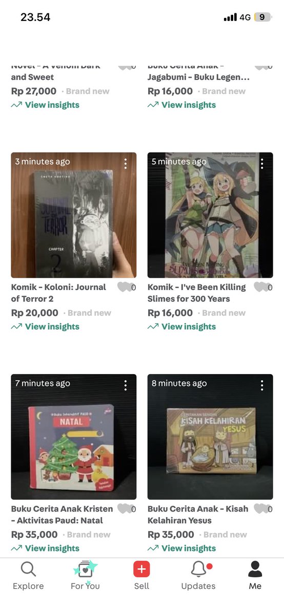wigelland's tweet photo. pembayaran produk secara qris, untuk ongkir secara jeruk
https://t.co/MX17miKyDy

[NEW] Komik - The Ollie Comics
[NEW] Brilliand Book - PPPK - Buku Soal HOTS Tenaga Pendidik
[NEW] Buku Mewarnai Anak - Buku Seri FUN DOT TO DOT and coloring 03

#prelovedbuku #novel #komik https://t.co/v3puJURf3F