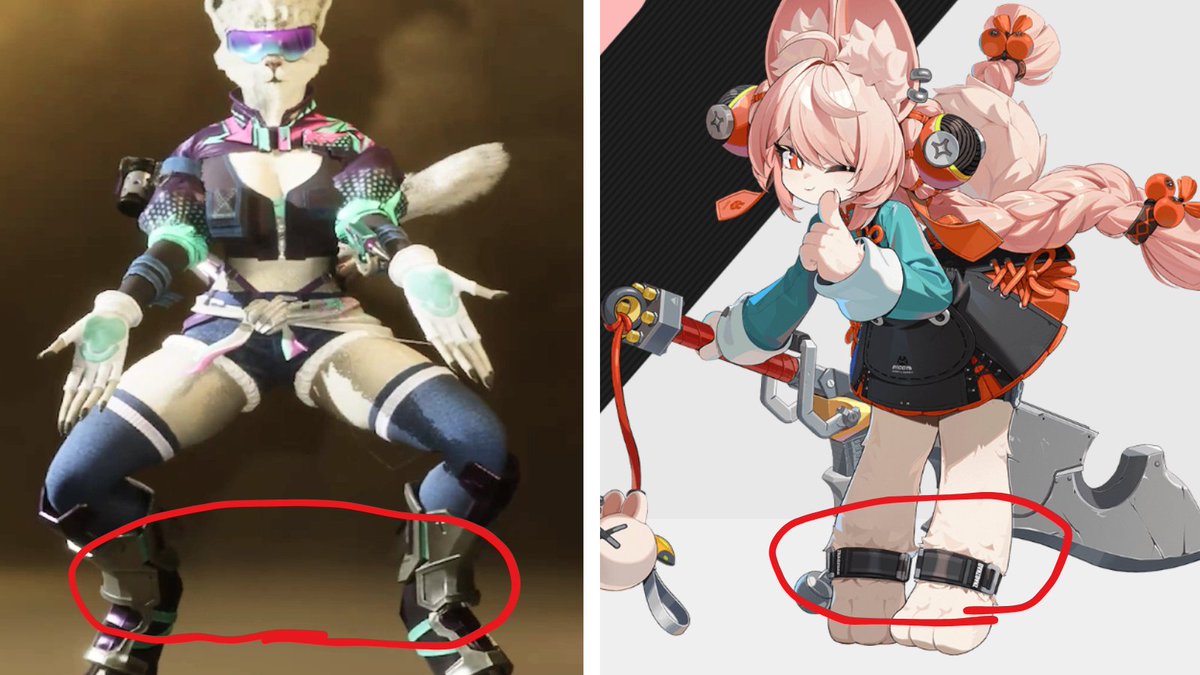 ケモノキャラで逆関節と通常関節どちらが好みですか？