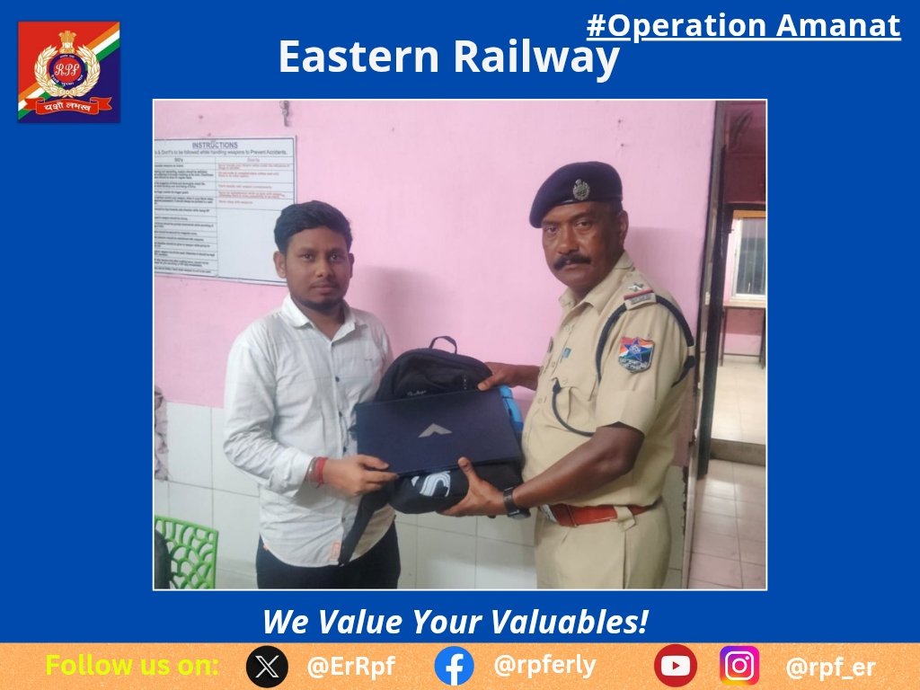 RPF Eastern Railway tweet media