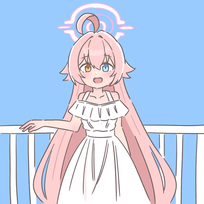 白いワンピースのおじさん