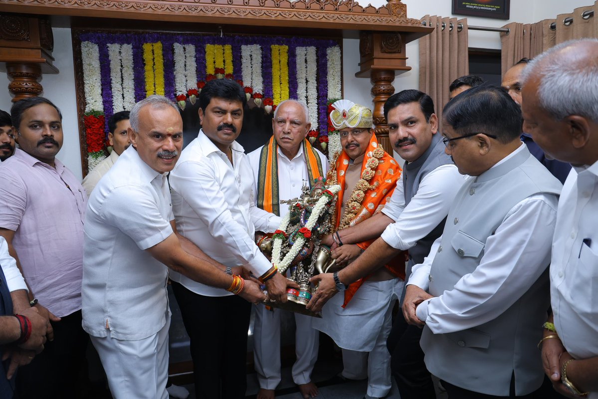 B.S.Yediyurappa tweet media