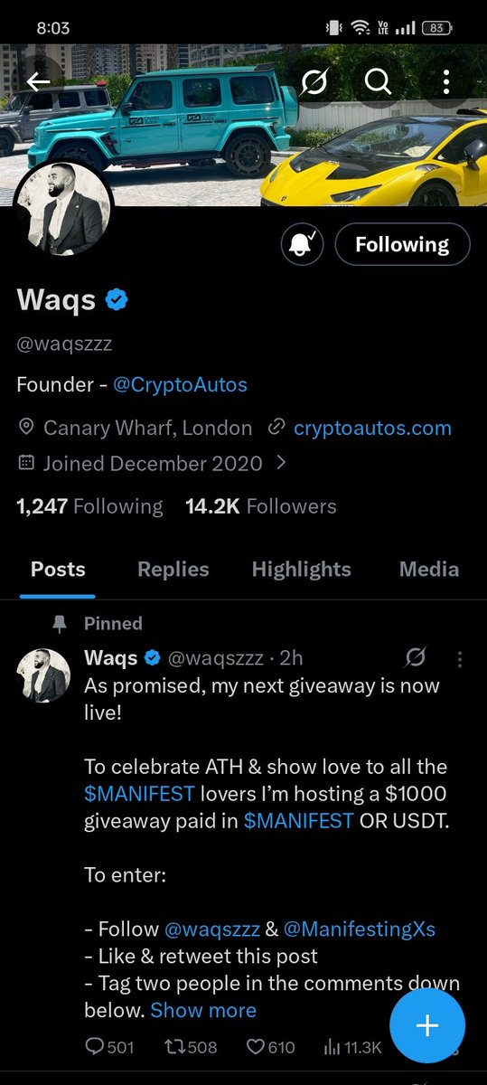 Roar Web3man tweet media