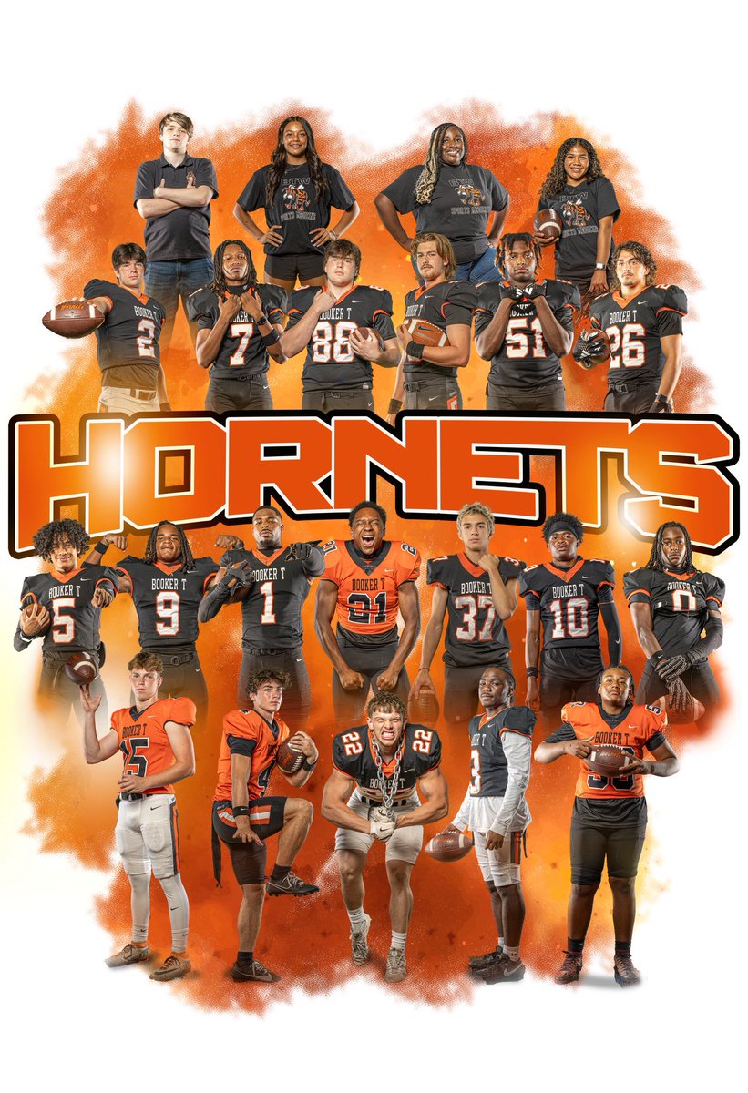 BookerTFootball's tweet photo. Congrats to our senior Hornets on graduating! 🧡🖤🐝

Thank you for everything you gave to the Hive. Once a Hornet, always a Hornet.

 #NorthTulsaBuilt https://t.co/7yuKQ36oKU