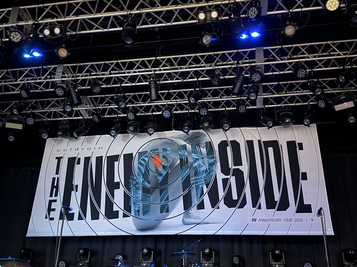 NineDirect's tweet photo. ほんこち
ツアーファイナル

#coldrain
#ゴリホ https://t.co/aobsB4UURE