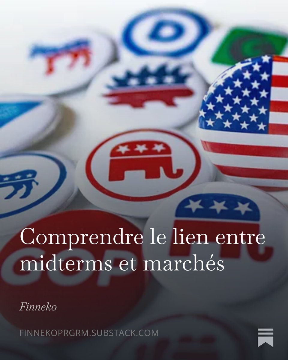 finneko_prgrm's tweet photo. 🚨 Nouvel article Substack et il tombe bien !

🤔 Alors que Trump semble encore nous réserver un Art of the (stupid) Deal dont il a le secret, les midterms arrivent et les marchés commencent doucement à les pricer sur certains secteurs/valeurs.

https://t.co/npK6svnz2D https://t.co/JfFfDxOIyF