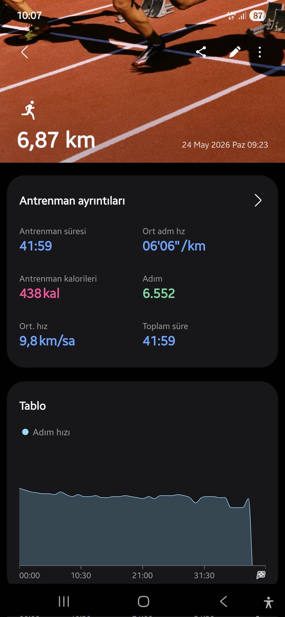 positivistecon's tweet photo. Sabah sporları yapıldı mı? Iyice kafayı kırdım 3. koşumdu bugün. 10. dan sonra falan strava kullanmaya da başlarsam beni engelleyin https://t.co/Ur5i6DbSGn