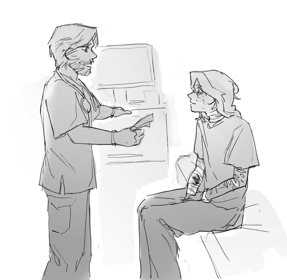 dolphin_posting's tweet photo. nurse obi with ani https://t.co/0XraRmZ5Y6