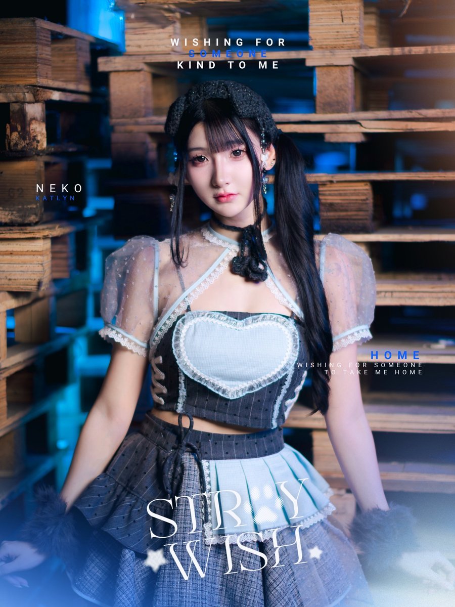 nekoponofficial's tweet photo. 💙  ก็แค่อยากลอง .... มีบ้านให้กลับไป
⠀
⎯ HOME
wishing for someone to take me home
⠀
NEKO | Key Visual — BLUE WISH
Neko Pon! 4th Single “STRAY WISH”
⠀
- - - - - - - - - - - - - - - - - - - -
⠀
Music Video Release
9 June 2026
⠀
Home Is Where ... ?
7 June 2026 | Donki Mall Thonglor
⠀
#StrayWish #NekoPon4thSingle
#STRAYCATAlbum #NekoPonOfficial
#N7multiverse #GENAiENT
⠀
© Neko Pon!