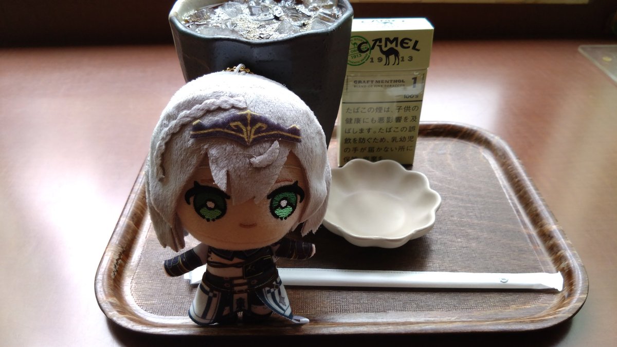akira_31's tweet photo. 休憩中☕🚬
#CafeMOCO 
#秋葉原 https://t.co/hAqnoad6Hh
