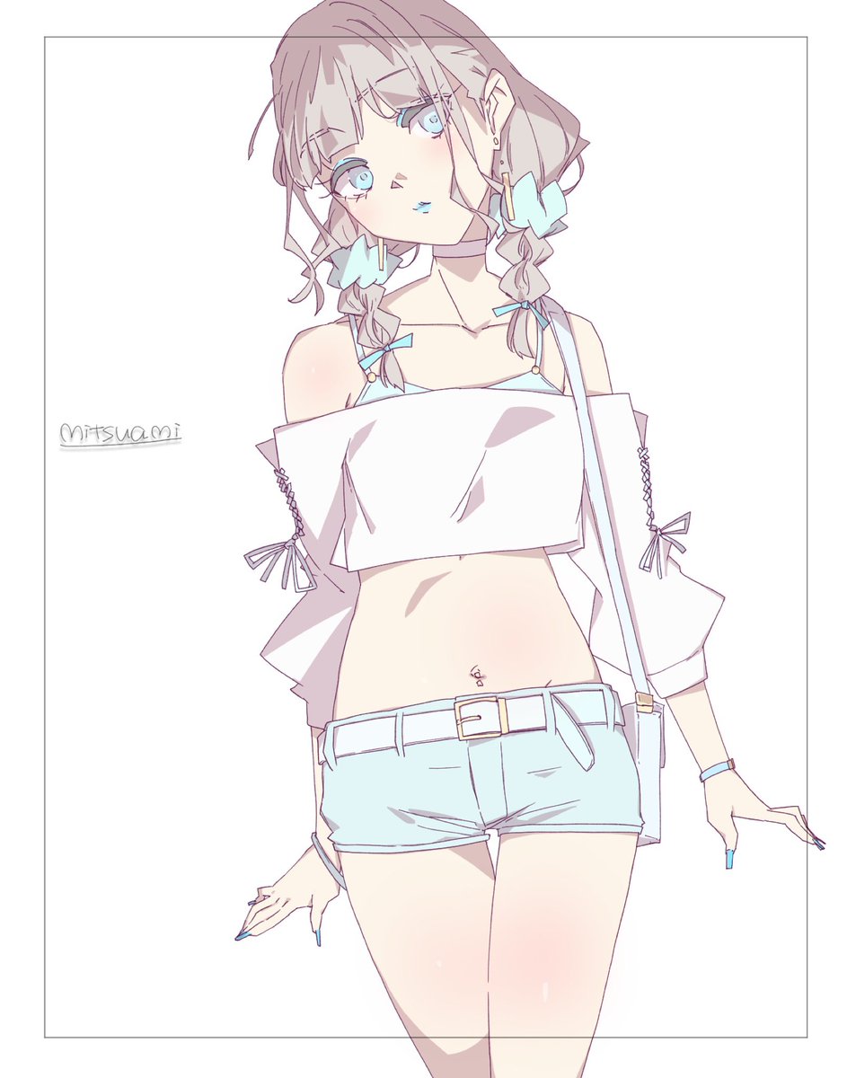 ミオリちゃんと三つ編みちゃんをすこれ
どっちも好きすぎるんよね

 #あなたの癖を詰め込んだ最高の女性を見せてください 