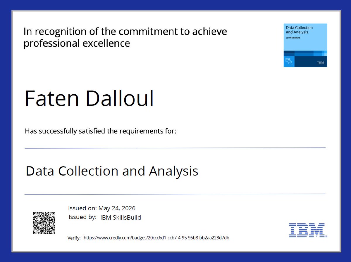 Fjd_qtr's tweet photo. View my verified achievement from @IBMImpact. https://t.co/k48YL0aJ07 via @credly https://t.co/Bq3V52ZZVU