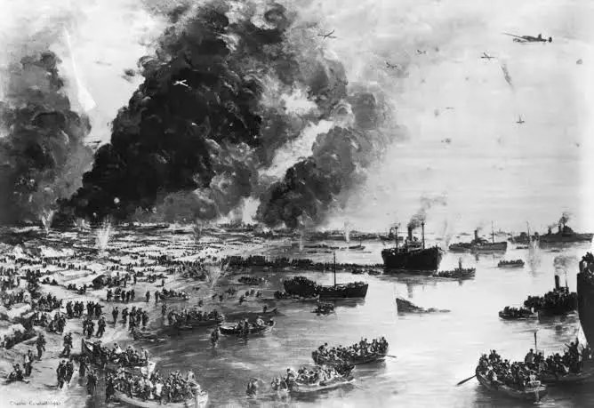 ImtayyabII's tweet photo. "From the brink of defeat to a miracle of survival. ✨
On this day in 1940, the historic evacuation at Dunkirk began.
It wasn't just a military retreat; it was a testament to human resilience and unity that ultimately changed the course of WWII."
#MiracleOfDunkirk #WWII #OperationDynamo #HistoryMatters