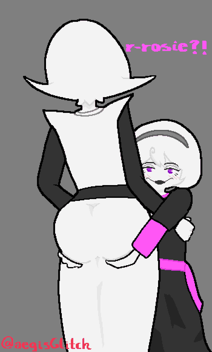 aegisGlitch's tweet photo. fact: i normally do care about which outfits i draw rose with when she is with mom lalonde. but i just kind of did not care for this one because i needed some contrast from white on white. https://t.co/F5wiKxdTdH