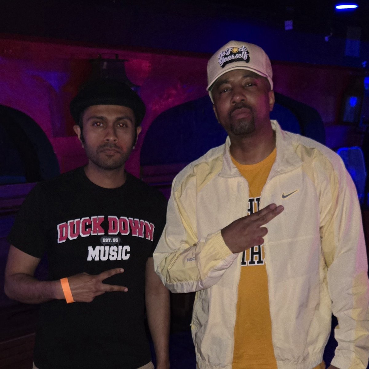 jeevzb90's tweet photo. Jeevz B and Ruste Juxx @rustejuxx357 #jeevzb #rustejuxx #duckdownrecords https://t.co/u3EmIpYID2