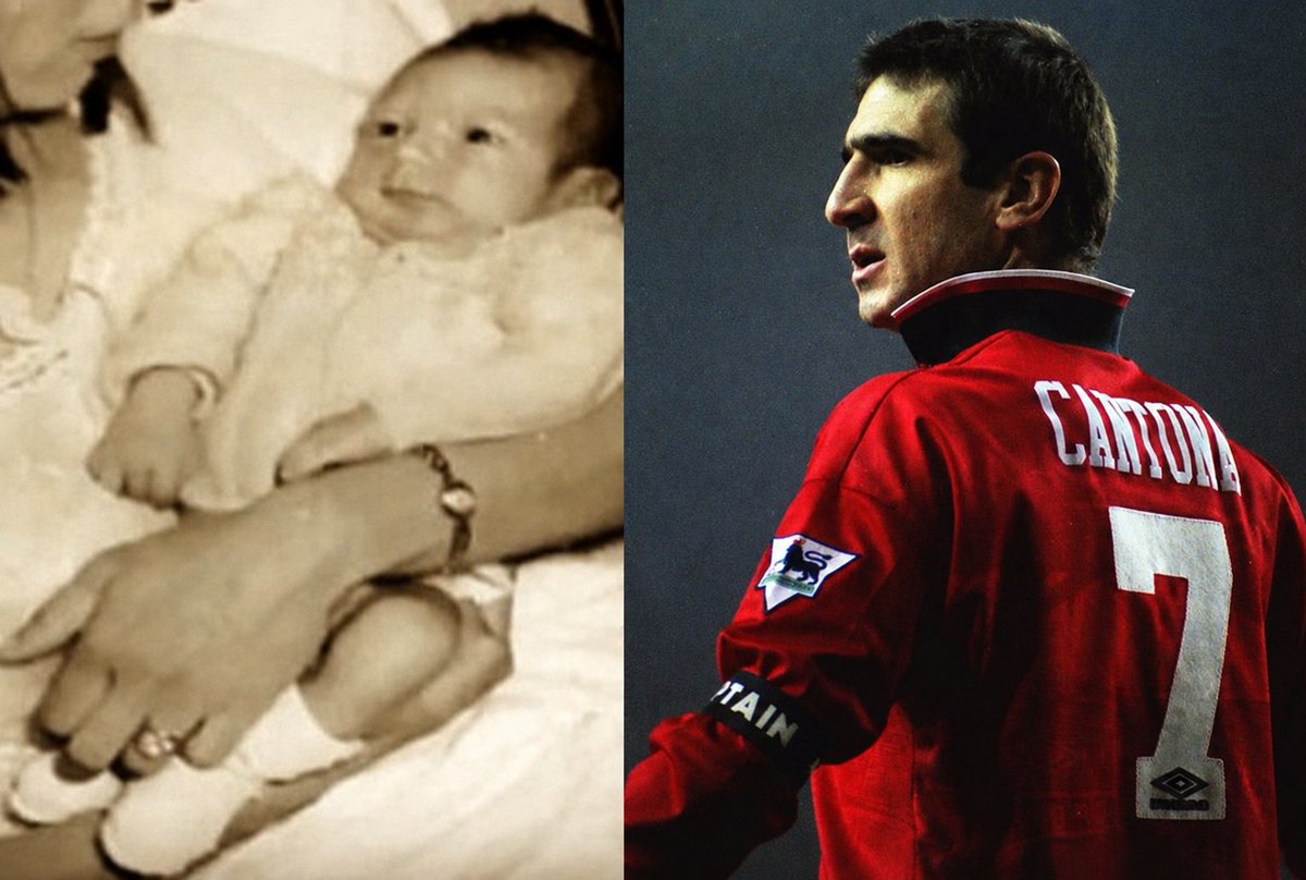 Cantona_Collars's tweet photo. Some babies grow up to play football.
- Baby Eric Cantona grew up to change its culture. https://t.co/gchDcQ2jho