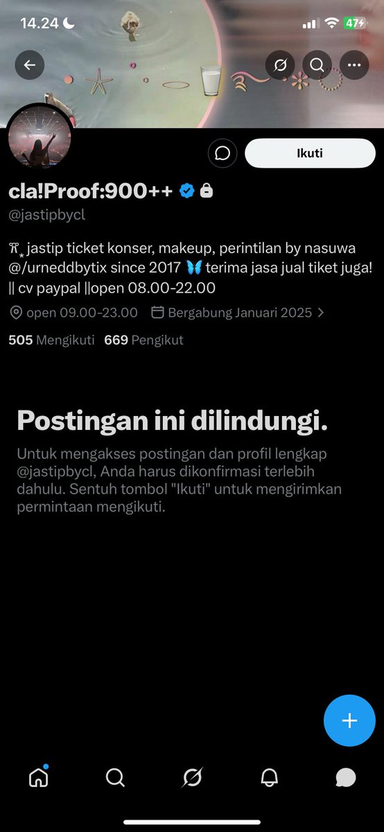 C0ffelatte33's tweet photo. Help RT AKUN SCAMMER, dia udah banyak nipu tiket JNJM, EXO, dll Hati hati guys, ini nama akun akun SCAMEER @mounyww @chendylp @jastipbycl dia suka gonta ganti nama dan terus berkeliaran nipu orang !! https://t.co/tZt2YyV8Eu