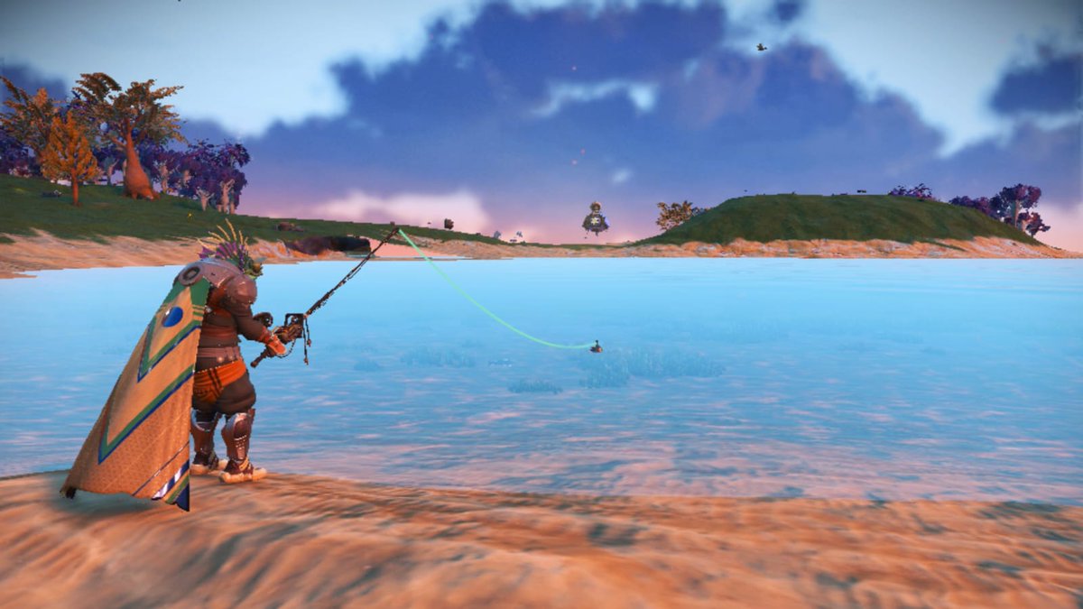 pher1s's tweet photo. estou #aposentado pescando, cuidando de casa, organizando a nave... agora so me resta pescar
#NoMansSky
#nomanssky
#ノーマンズスカイ https://t.co/YFHVOAnXry