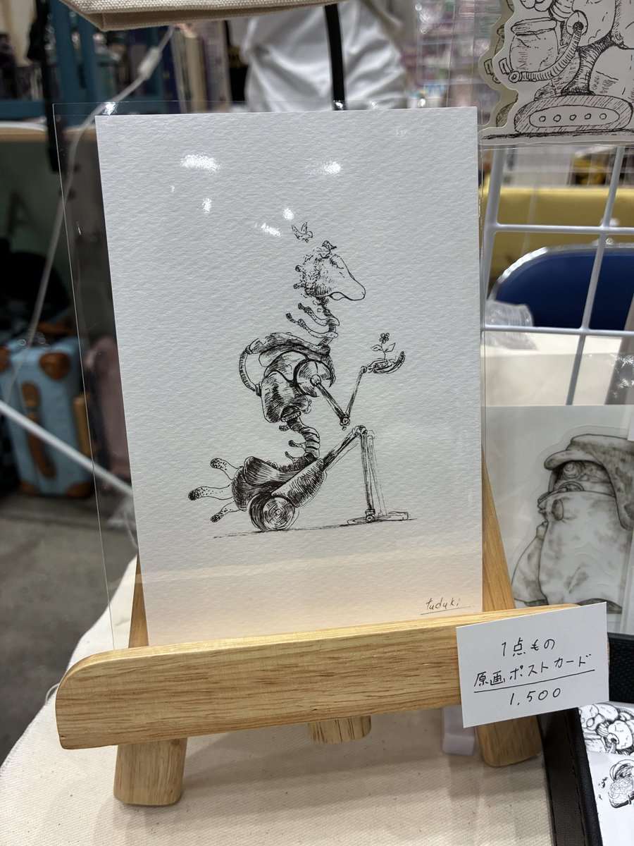 tuduki23154's tweet photo. 【デザフェスvol.63 ２日目】
新しい原画描きました。 https://t.co/XGL6XasOUe