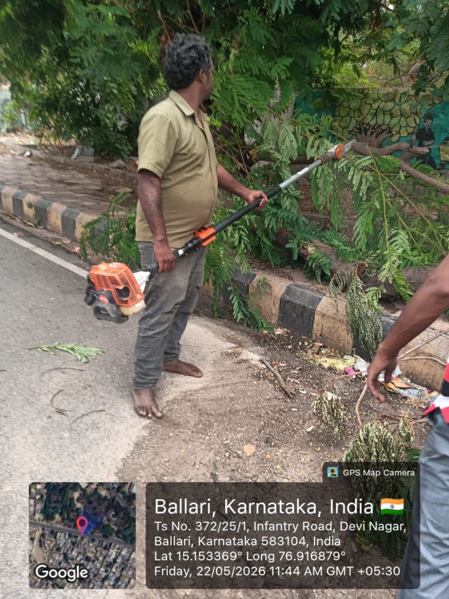 ಆಯುಕ್ತರು, ಬಳ್ಳಾರಿ ಮಹಾನಗರ ಪಾಲಿಕೆ tweet media