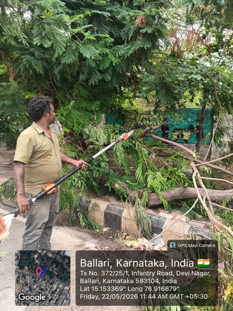 ಆಯುಕ್ತರು, ಬಳ್ಳಾರಿ ಮಹಾನಗರ ಪಾಲಿಕೆ tweet media