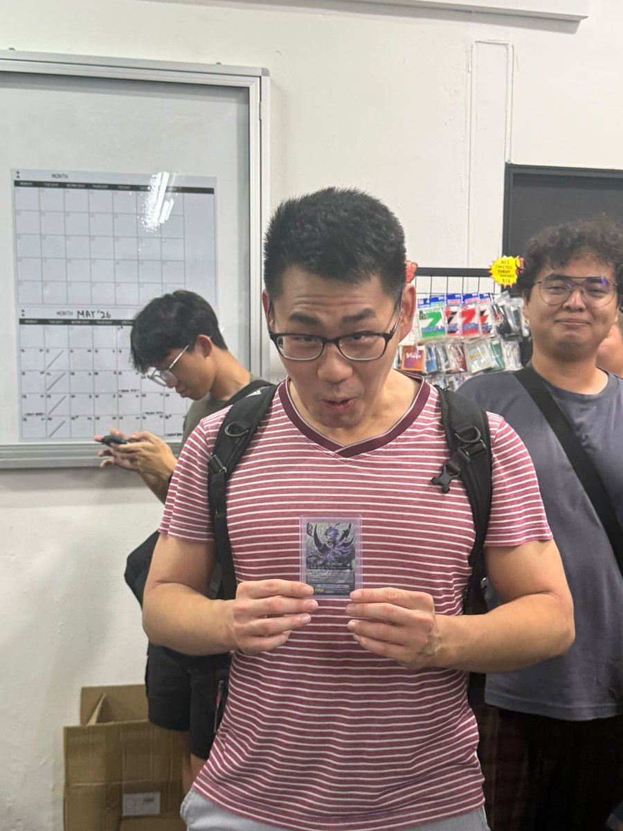 SentinelGamesSG's tweet photo. Thank you everyone for showing up to our Cardfight Vanguard Limit Break tournament on Saturday! We had an amazing 58 players and congrats to those that won the lucky draw!

We hope to host another one soon so follow us for more information! :D

#Vanguard #ヴァンガード #LimitBreak https://t.co/7DS0gua1s5