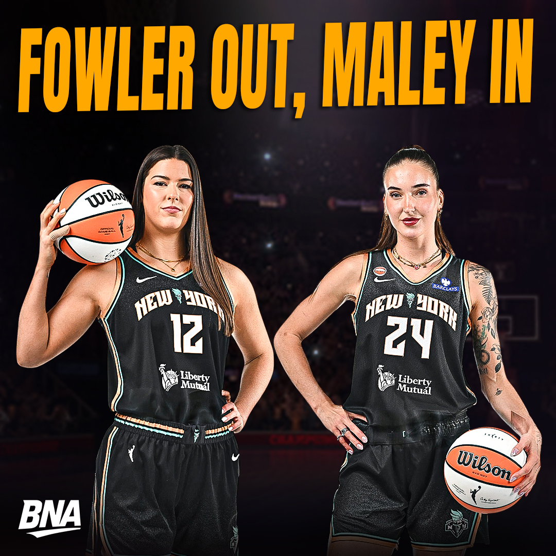 AusBballnews's tweet photo. Anneli Maley is back in the Big Apple! 🍎

New York has released Alex Fowler, opening the door for Maley to return to the Liberty as a development player. ✨

Another Aussie back in a WNBA environment, and another opportunity for Maley to make her mark in New York. 👏🏼

Back in Liberty colours! 🗽

#annelimaley #newyorkliberty #wnba #aussiehoops