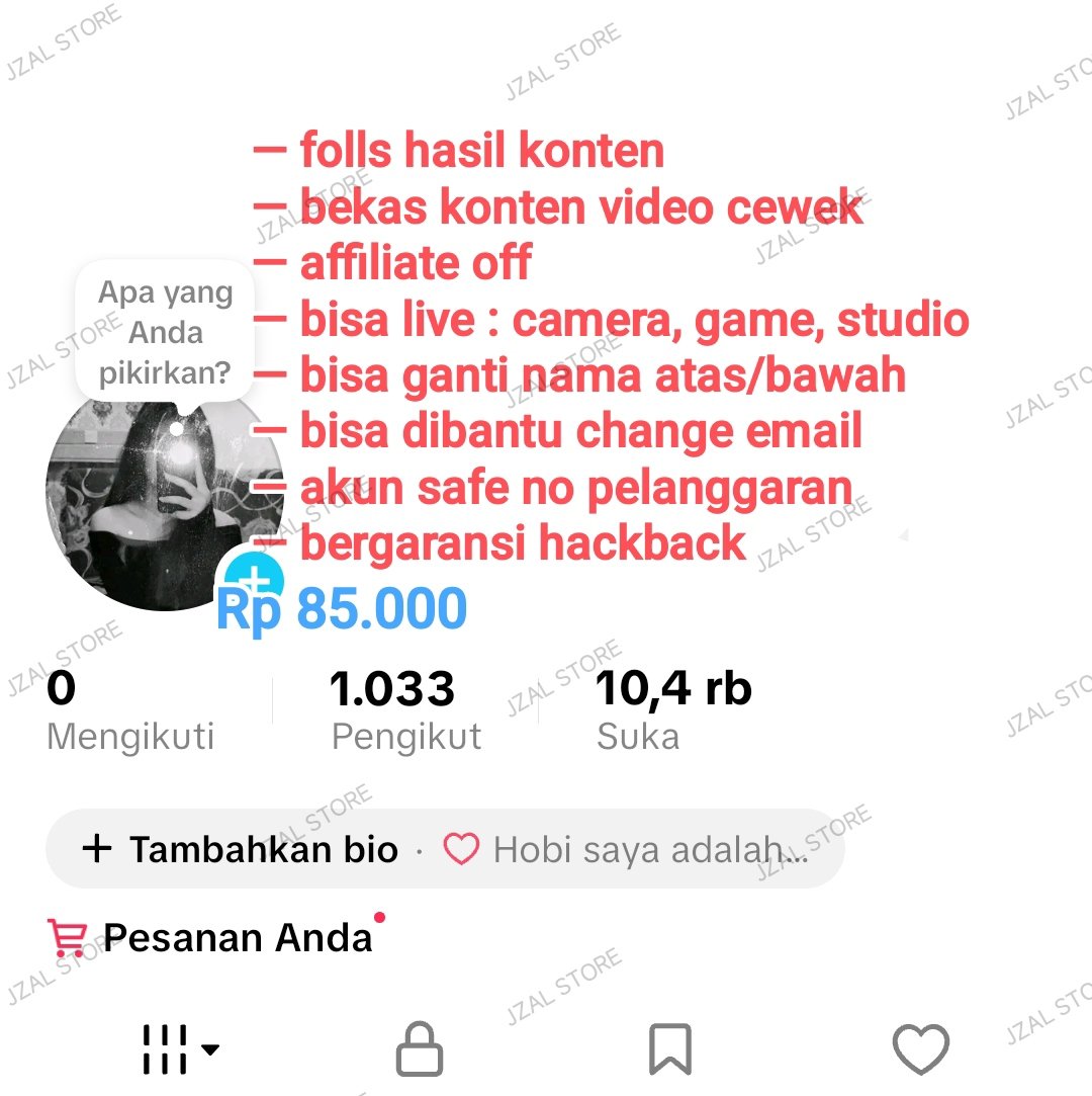 yourneedishere_'s tweet photo. wts acc tiktok fyp bekas konten cewe. bisa live 2 dan 3 fitur. akun safe no pelanggaran dan bergaransi. take ke dm atau wa ya https://t.co/YVhHM30v8h