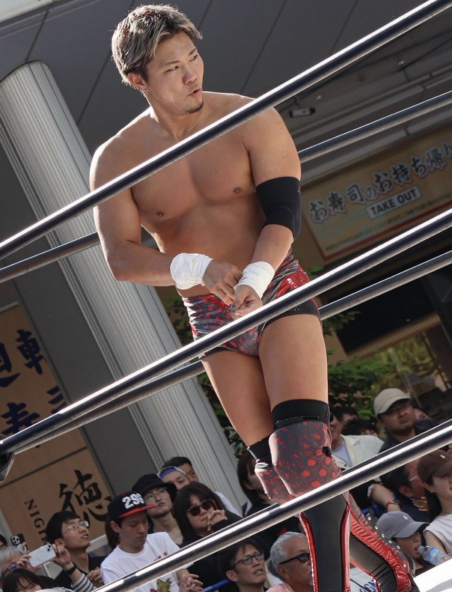 butsuzo2025's tweet photo. #GLEAT
#プロレス #prowestling
#prowrestler
#石田凱士 選手
・・・かっこいいよなぁ☺️
2026年5月17日 オアシス21 https://t.co/POcFYeU4Zg