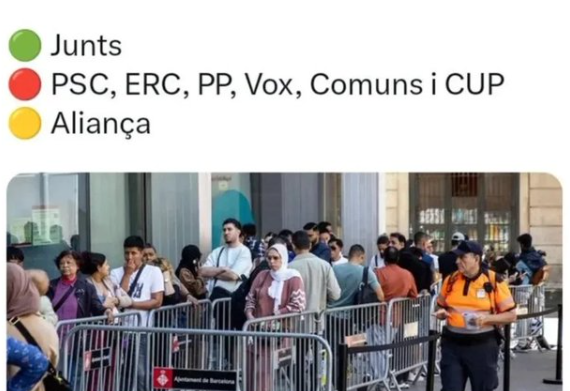 ProfTorra's tweet photo. €RC, CUP, AC, Comuns i PSC rebutgen exigir el coneixement del català per renovar el permís de residència.
D'això se'n diu catalanofòbia. https://t.co/g73etnMVoB