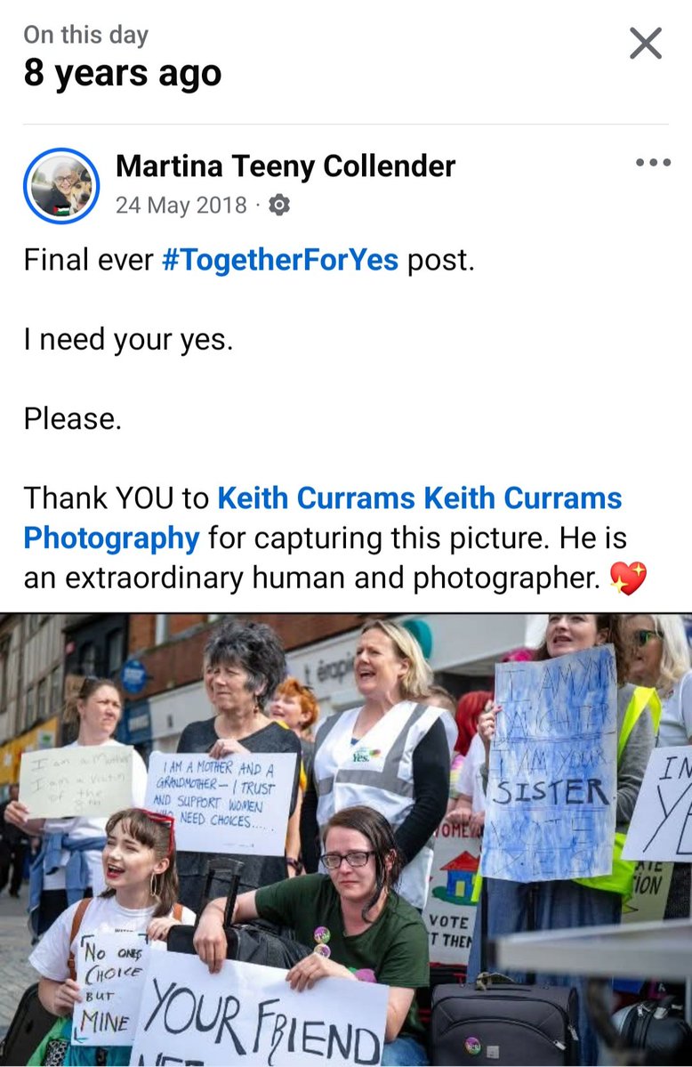 PlaywrightColl's tweet photo. Eight year's ago...... Thank You for voting Yes, Waterford and Ireland 🩷 You bought us, home x https://t.co/r2FBPQYHp5