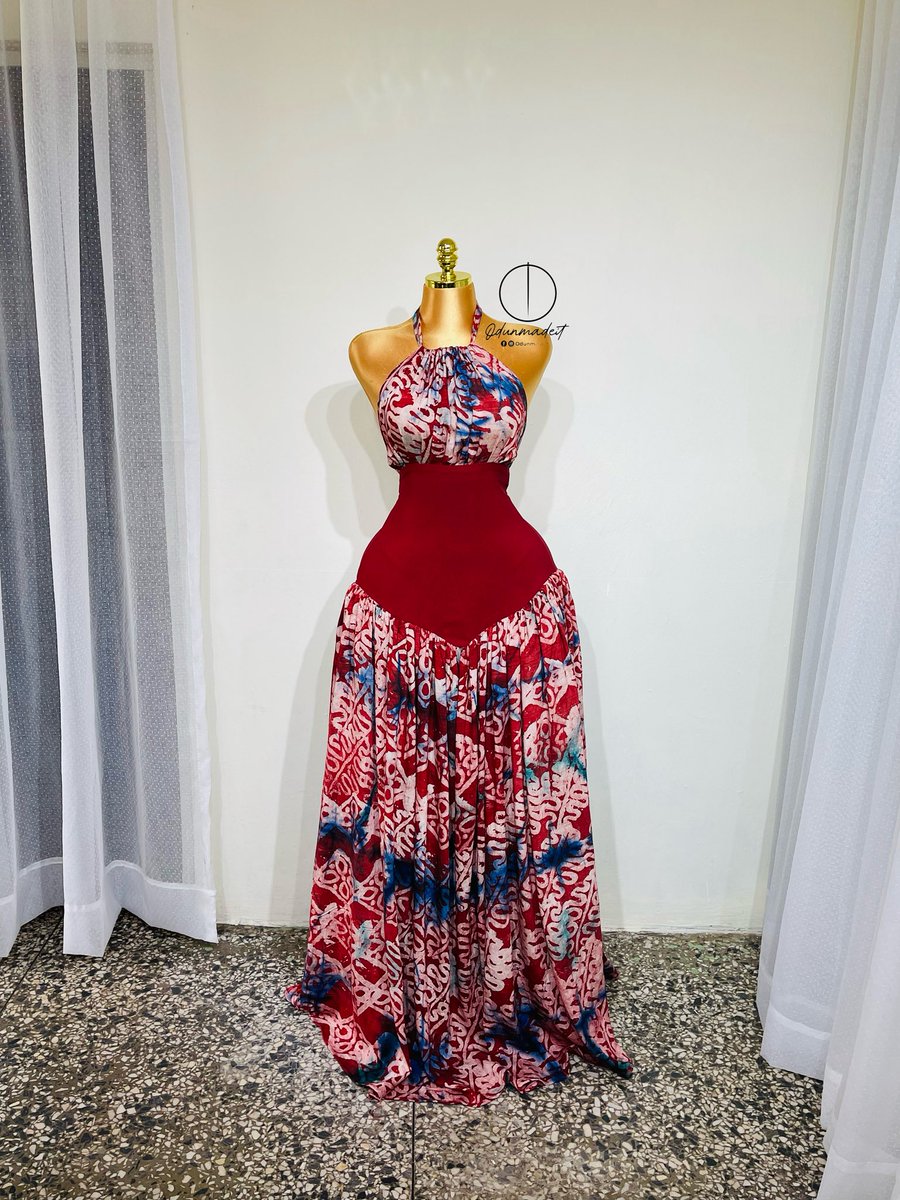 ODUNMADEIT's tweet photo. Recreated this beautiful dress for a client.🥵😍😍❤️ https://t.co/7U18zfvcLN