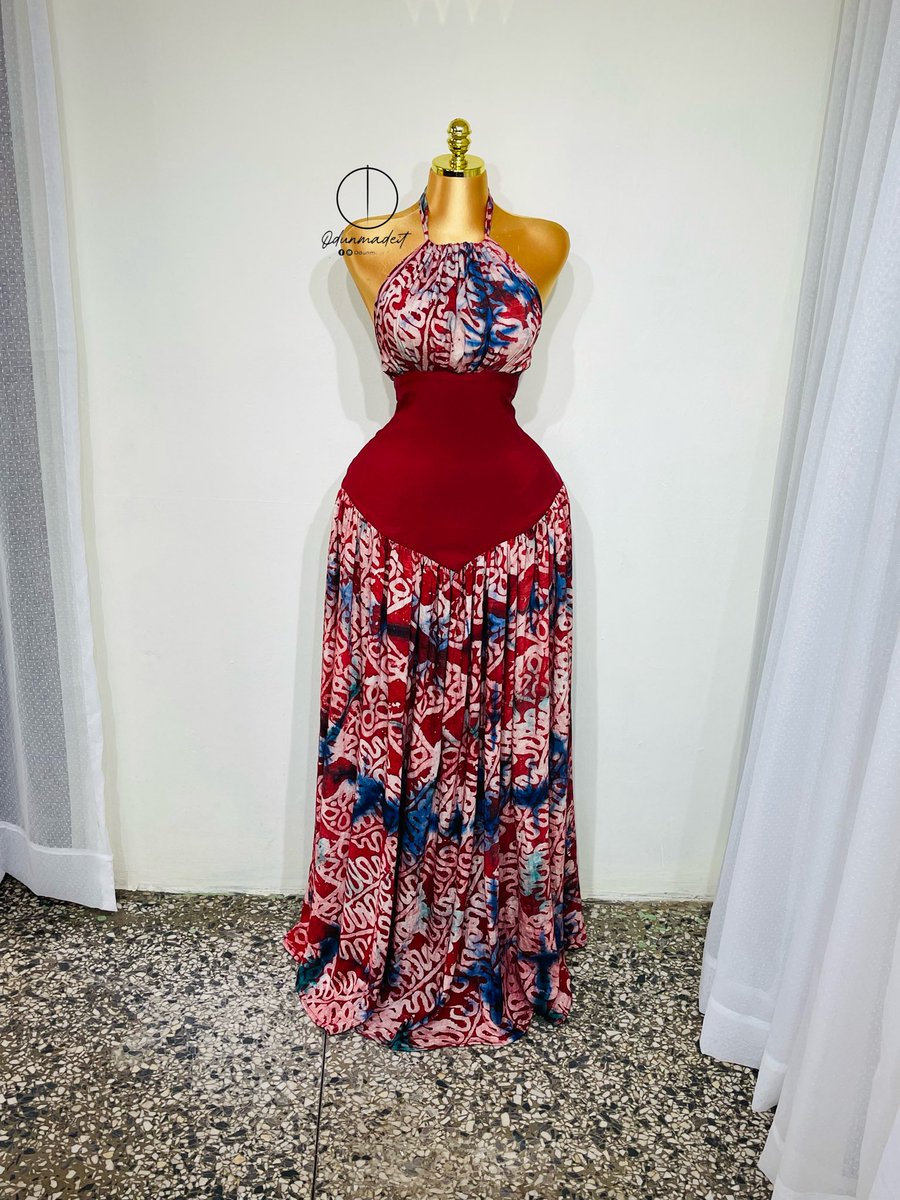 ODUNMADEIT's tweet photo. Recreated this beautiful dress for a client.🥵😍😍❤️ https://t.co/7U18zfvcLN
