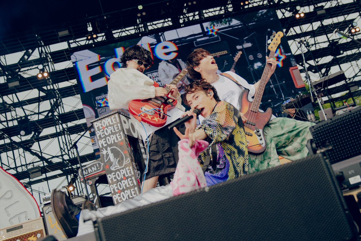 PEOPLE1 4点セット PEOPLE 1 - ROCK IN JAPAN FESTIVAL 2024 ライブ写真＆セットリスト