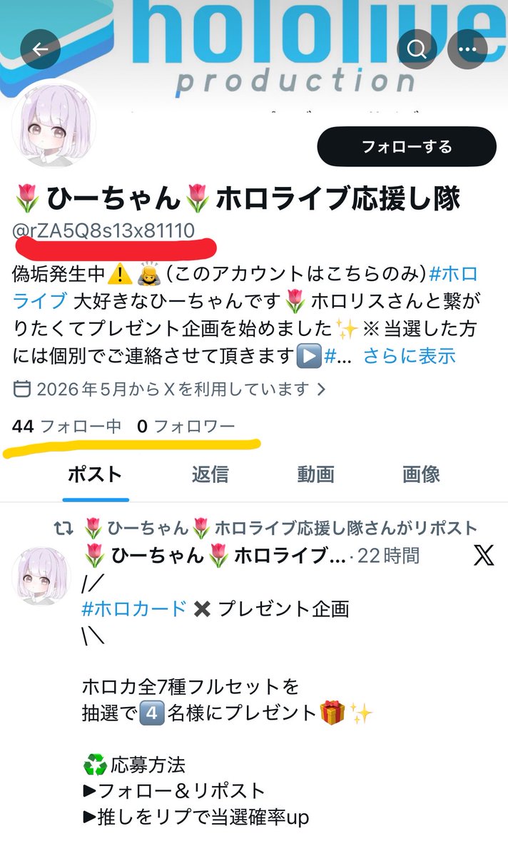 🌷ひーちゃん🌷ホロライブ応援し隊 (@rZA5Q8s13x71110) / Posts / X