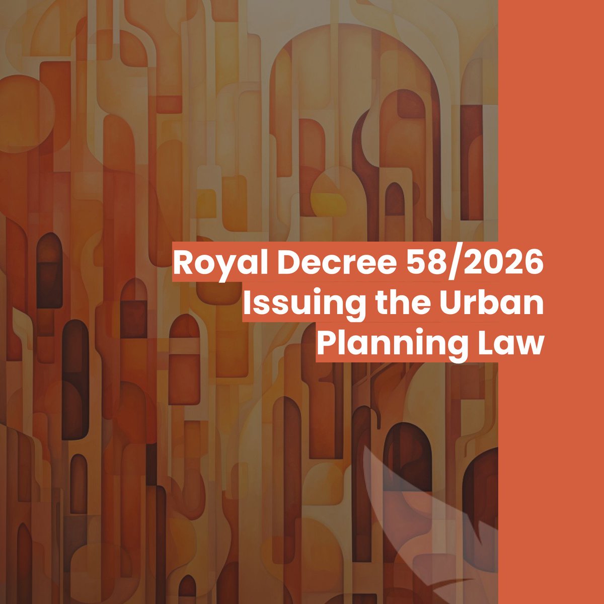 decreeom's tweet photo. #NewDecreeAlert: Royal Decree 58/2026 Issuing the Urban Planning Law https://t.co/BXCqmu9sRx https://t.co/FjUaKpypnq