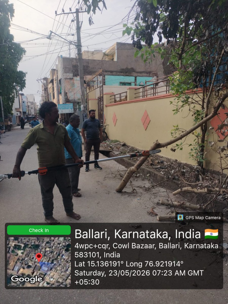 ಆಯುಕ್ತರು, ಬಳ್ಳಾರಿ ಮಹಾನಗರ ಪಾಲಿಕೆ tweet media