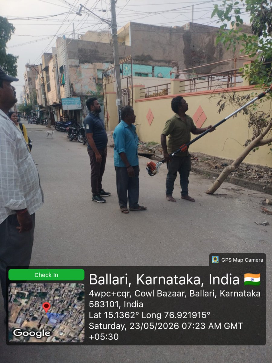 ಆಯುಕ್ತರು, ಬಳ್ಳಾರಿ ಮಹಾನಗರ ಪಾಲಿಕೆ tweet media