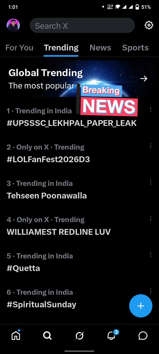 Yadav_Akhil143's tweet photo. #UPSSSC_LEKHPAL_PAPER_LEAK 
दोस्तों 1st पर ट्रेंड कर रहें है लगे रहो। https://t.co/Zp3kwrgN3g