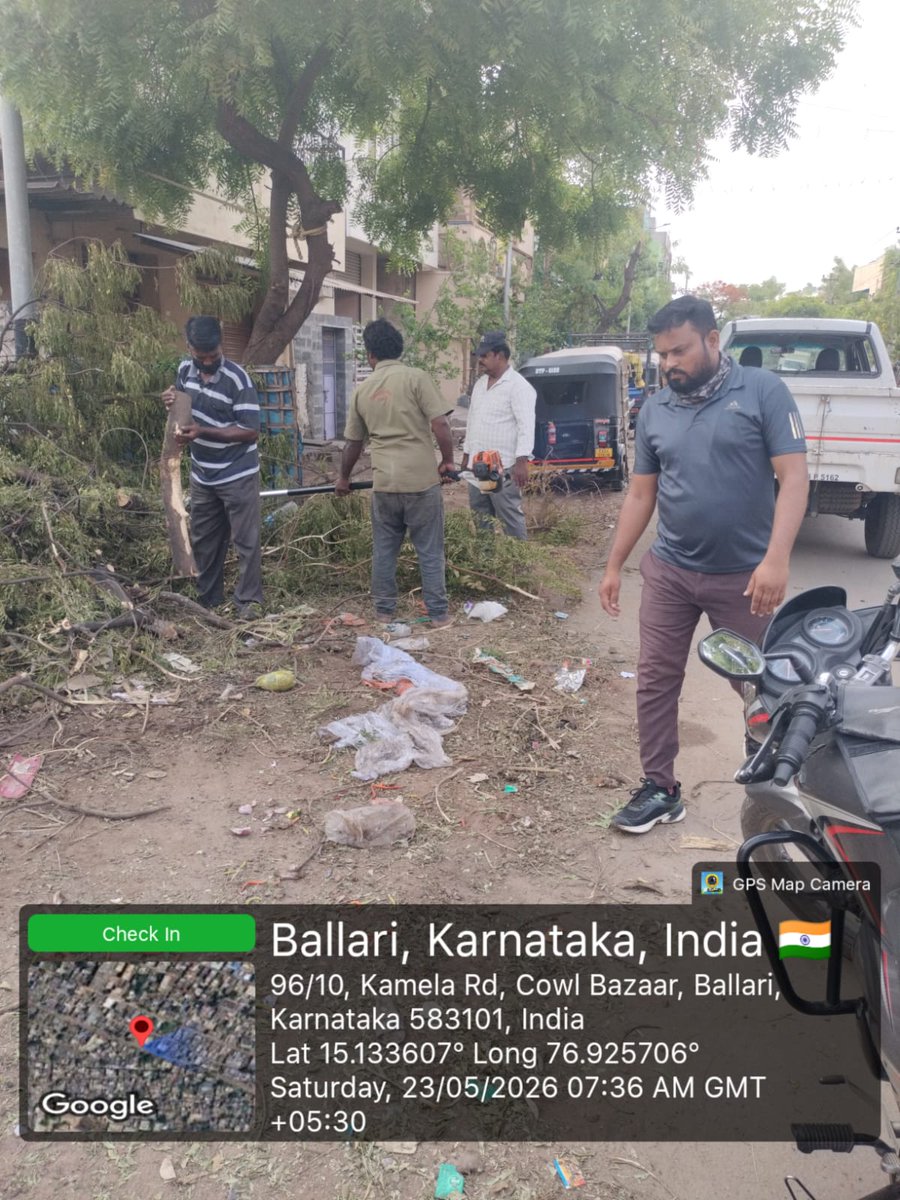 ಆಯುಕ್ತರು, ಬಳ್ಳಾರಿ ಮಹಾನಗರ ಪಾಲಿಕೆ tweet media