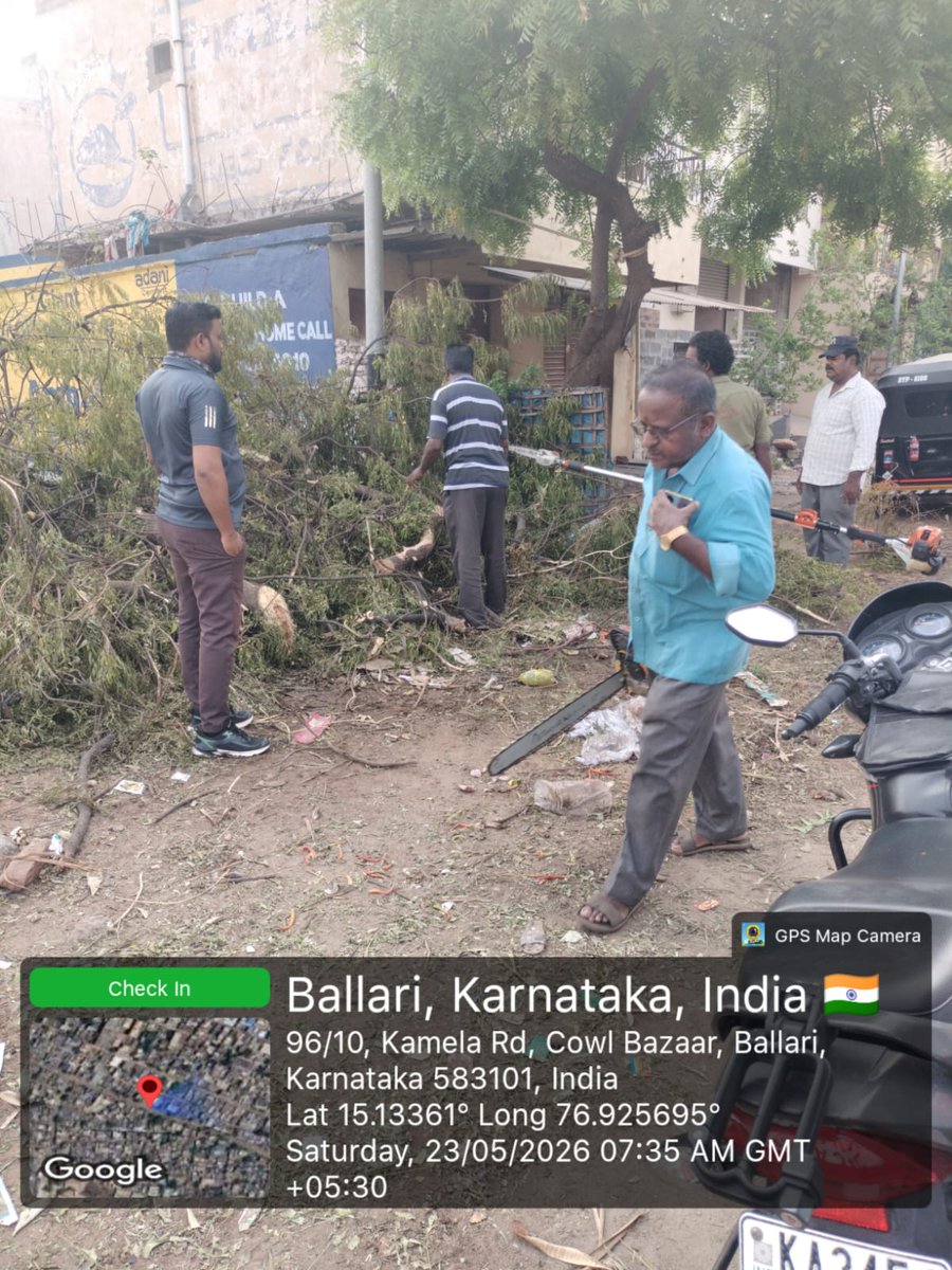 ಆಯುಕ್ತರು, ಬಳ್ಳಾರಿ ಮಹಾನಗರ ಪಾಲಿಕೆ tweet media