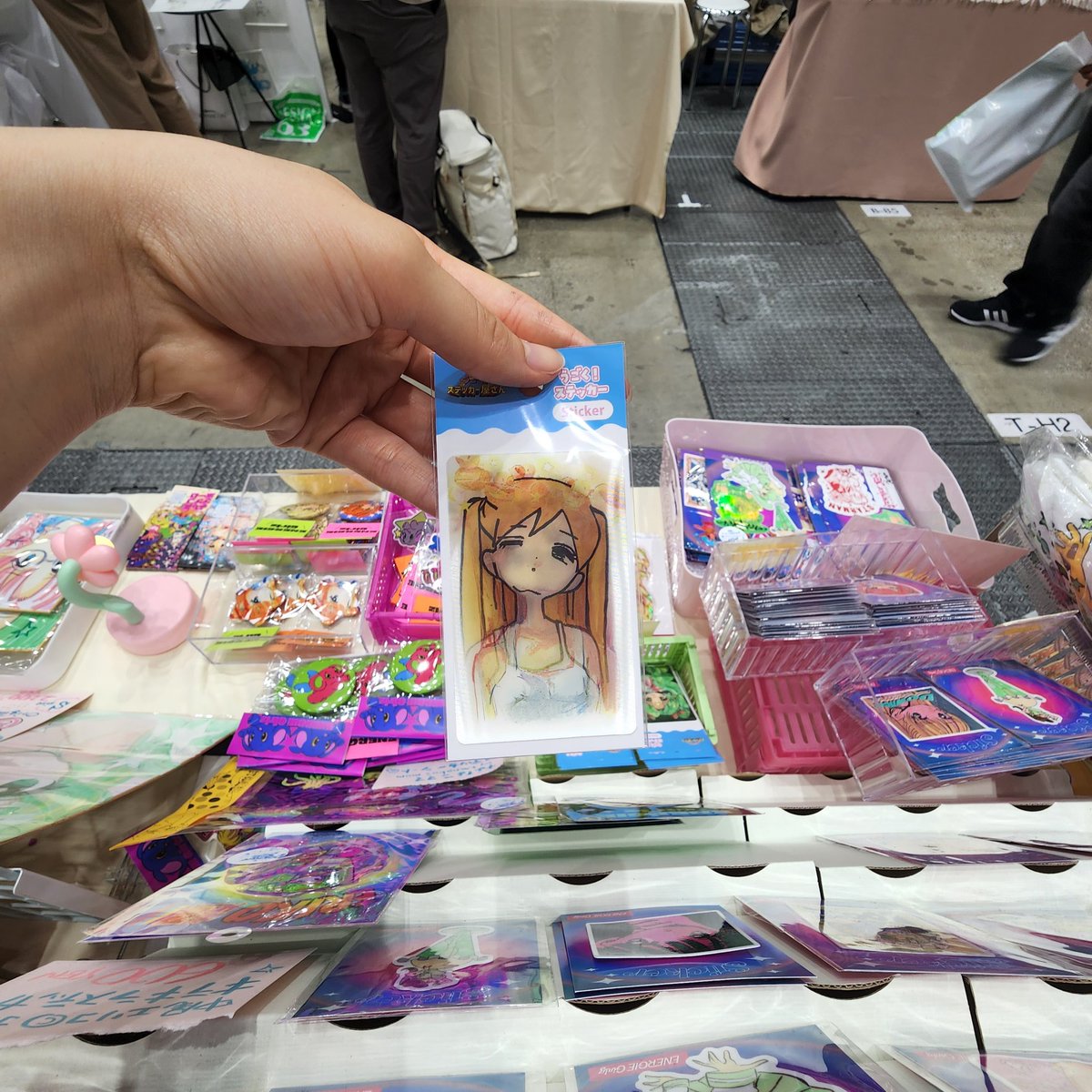 50枚もってきたのに全部売りきれました～！