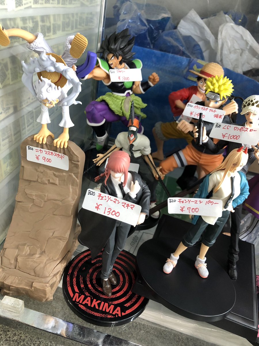 ドラゴンボール　ジョジョ　ワンピース　チェンソーマン　フィギュア ☆A144ケースに入荷しました!! フィギュア各種 ・ワンピース
