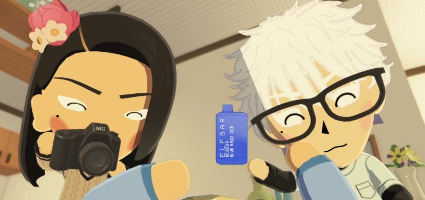 Iategame's tweet photo. PUT THAT VAPE DOWN 😭😭😭😭😭😭😭😭😭😭😭😭😭 #五夏 https://t.co/S2PI4gwQtS