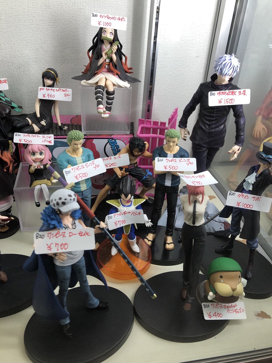 エヴァンゲリオン フィギュアセット　ワンピース　3セット ☆2C288ケースに入荷しました!! フィギュア各種 ・鬼滅の刃